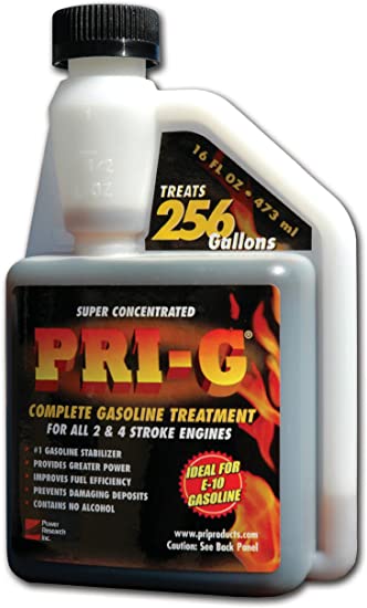 Store Gasoline Indefinitely with PRI-G Fuel Stabilizer - Prepared Housewives