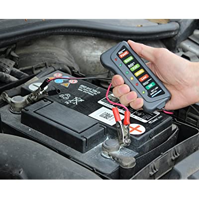 Buy Cartman 12V Car Battery Alternator Tester, Test Battery Condition &  Alternator Charging, LED Indication Online in Germany. B00EXIEVO6