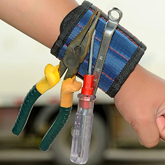 Super Strong - Hitecera - Super Strong Magnets Surround Almost Entire  Wrist! Magnetic Wristband, Keeps Screws, Nails and Light Tools Handy While  Working. (2-Pack) : Amazon.co.uk: DIY & Tools