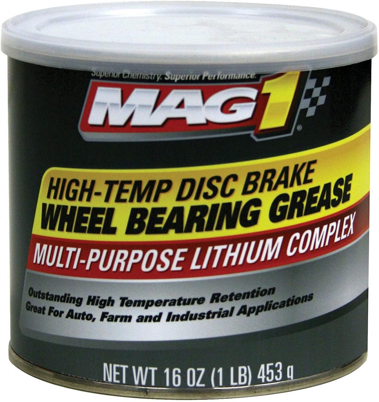 Mag 1 720 Red High-Temp Disc Brake Wheel Bearing Grease - 1 lb. :  Amazon.in: Car & Motorbike