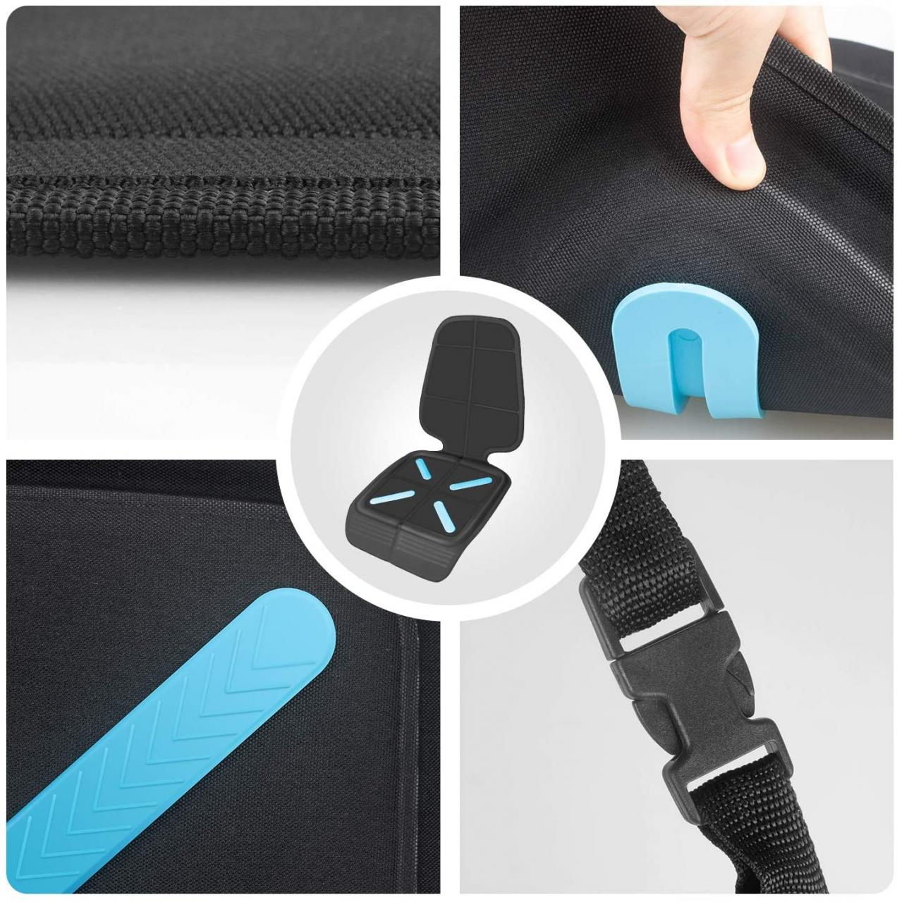 Shynerk Car Seat Protector for Baby Child Car Seats, Auto Seat Cover Mat  for Under Carseat to Protect Automotive Vehicle Leather and Cloth  Upholstery - Waterproof and Dirt Resistant - for SUV,