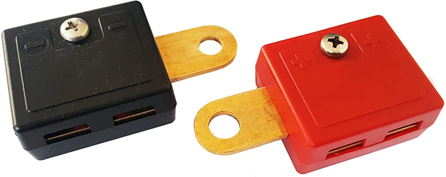 MOTOPOWER MP69155 Multi Connection Battery Terminal Connector Wiring Box  Battery Quick Release Connectors Battery Quick Disconnect Terminals (Red &  Black), Battery Accessories - Amazon Canada