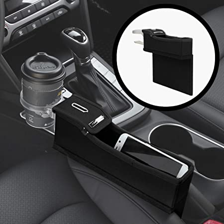KMMOTORS Tank Side Pocket Console Side Organizer Strong Organizer Durable Cup  Holder Crevice Filler Car Organizer Console Side Pocket Multi-Functional  Organizer: Buy Online at Best Price in UAE - Amazon.ae