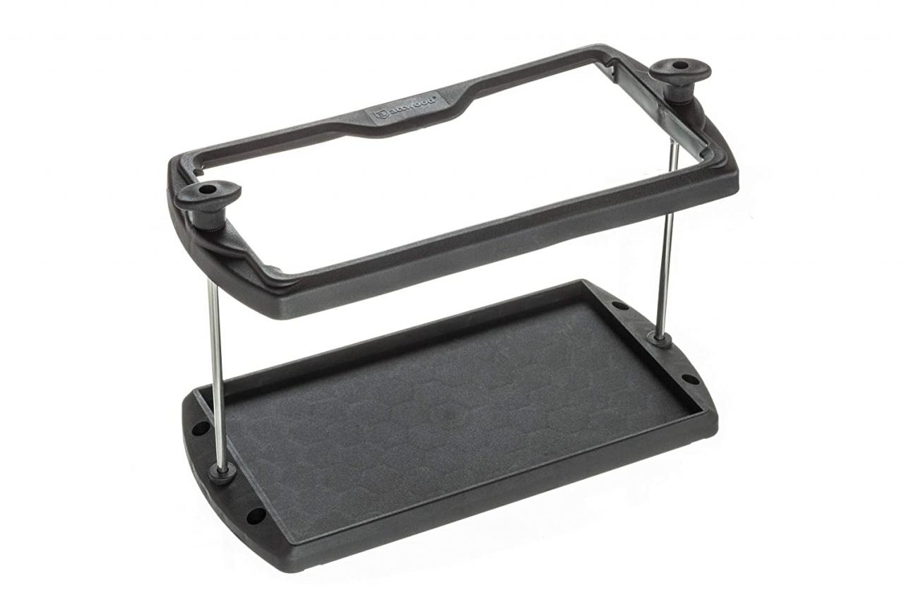 fast shipping to you attwood 9095-5 USCG-Approved 27 Series Heavy Duty  Adjustable Hold-Down Marine Boat Battery Tray, Black online shopping  -ust.edu