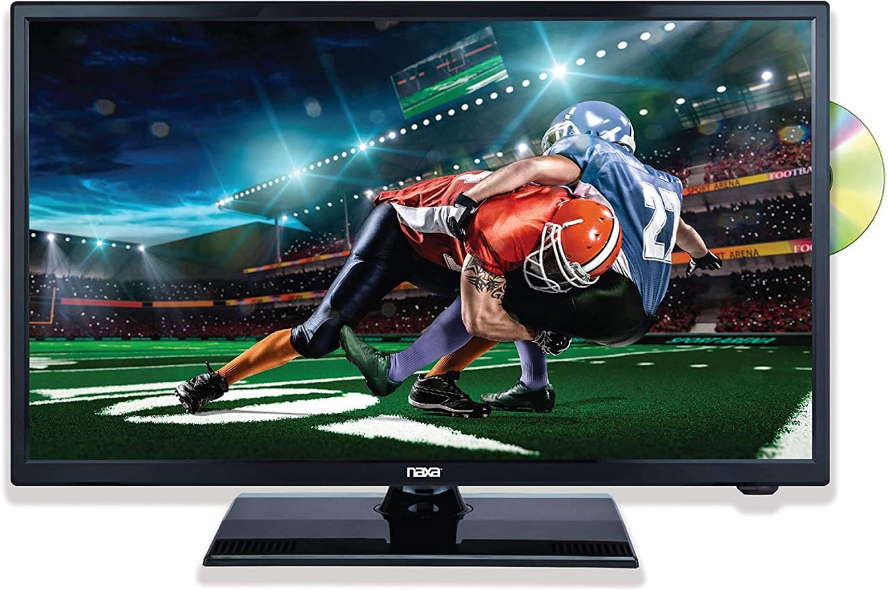 Buy Naxa Electronics LED Widescreen FHD Television with DVD Player, 22,  NTD-2257 Online in Taiwan. B08K2R1C6H