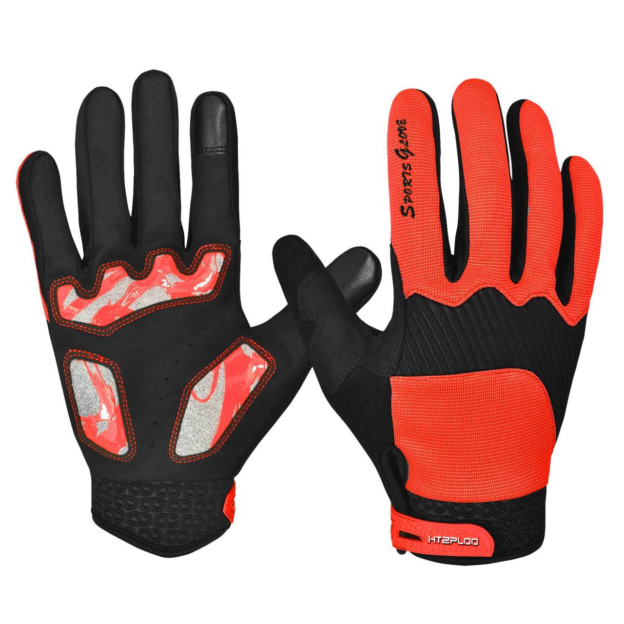 HTZPLOO Cycling Gloves with Shock-absorbing Pad Full Finger Bike Gloves  Bicycle Gloves Road Racing Gloves Men/Women Work Gloves H-004- Buy Online  in Aruba at aruba.desertcart.com. ProductId : 83957068.