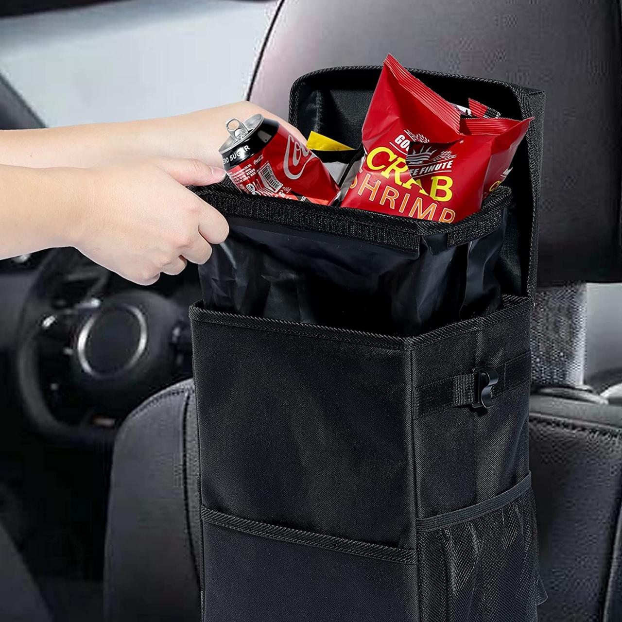 Big Ant Waterproof Car Trash Bag for Little Leak Proof – Car Garbage Bag  with Side Pocket-2 PACK- Buy Online in Cayman Islands at  cayman.desertcart.com. ProductId : 53881424.