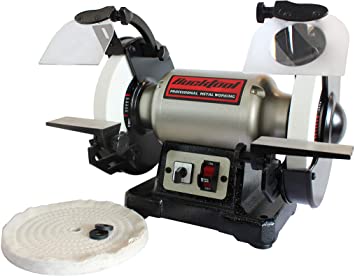 Buy BUCKTOOL TDS-200DS Power Tools 8-Inch Dual Speed Cast Iron Base Bench  Grinder, with CBN Grinding Wheel, Sharpening Wheel, High Speed Steel Tools,  80 Grit, 8Inch, 1 Wide, 5/8 Arbor Online in