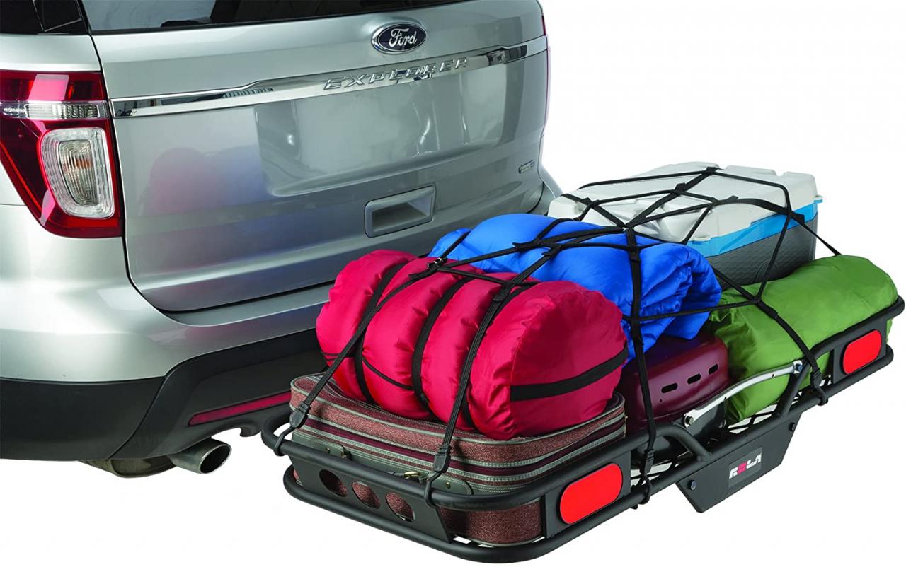 Buy ROLA 59502 Vortex Steel Cargo Carrier, Hitch-Mount, High-Capacity  Basket (2-Inch Receivers) Online in Indonesia. B0016I8E1M