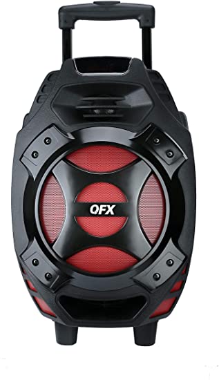 QFX Portable Bluetooth Party Speaker with LED PBX 710700BTL B&H