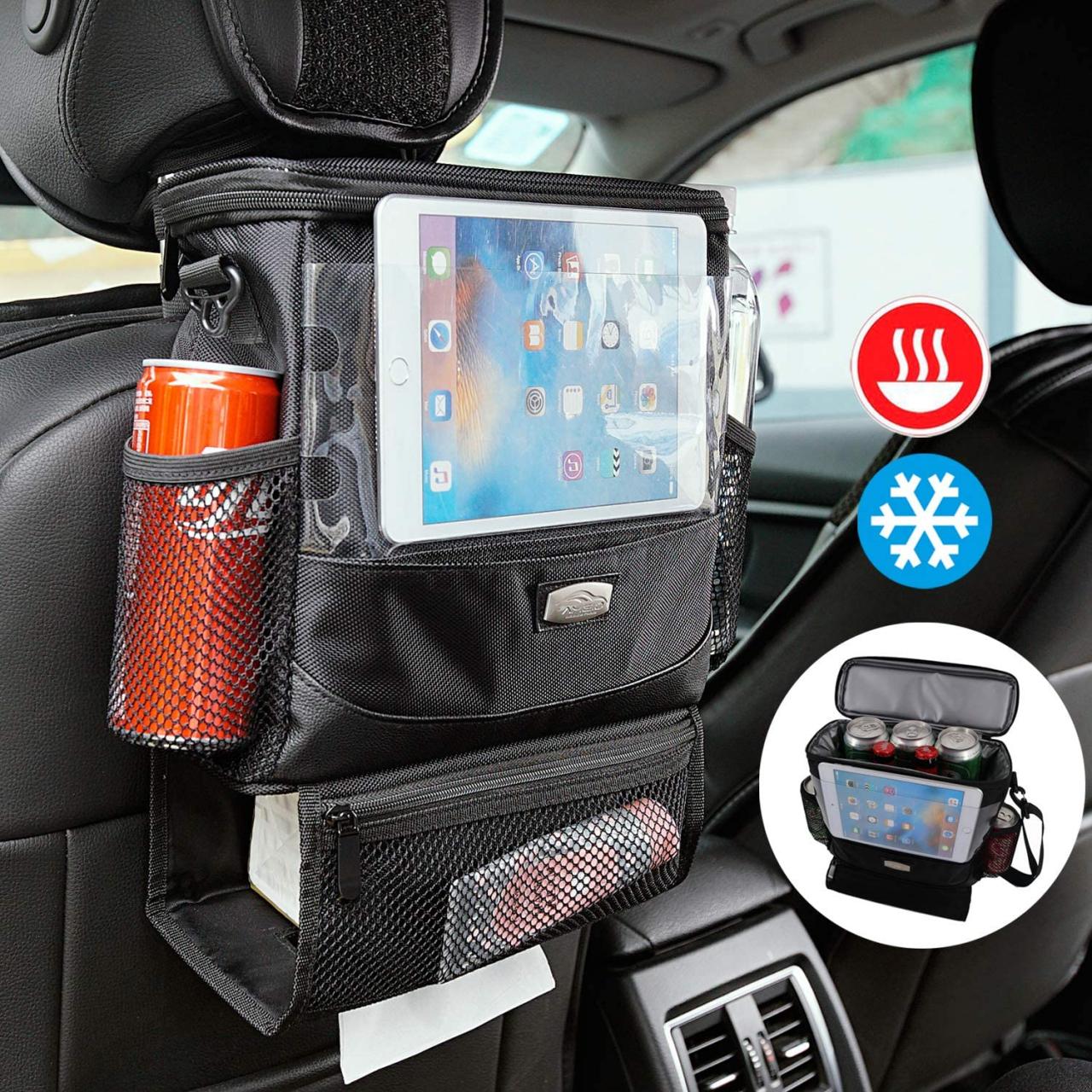 Buy AMEIQ Seat Back Organizer for Car, Cooler with Phone iPad and Tissue  Holder, Backseat Watertight Insulated Lunch Bag, Travel Picnic Storage  Container (Ordinary-Oval) Online in Vietnam. B06XTS9S6Q