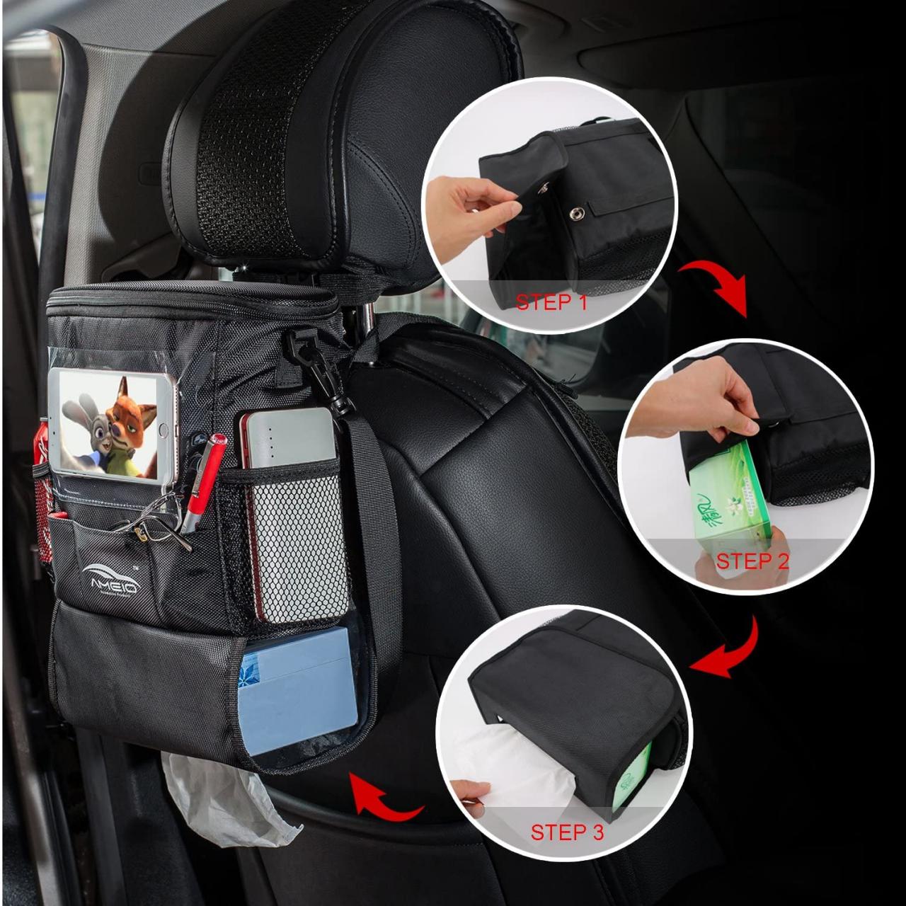 Buy AMEIQ Seat Back Organizer for Car, Cooler with Phone iPad and Tissue  Holder, Backseat Watertight Insulated Lunch Bag, Travel Picnic Storage  Container (Ordinary-Oval) Online in Vietnam. B06XTS9S6Q