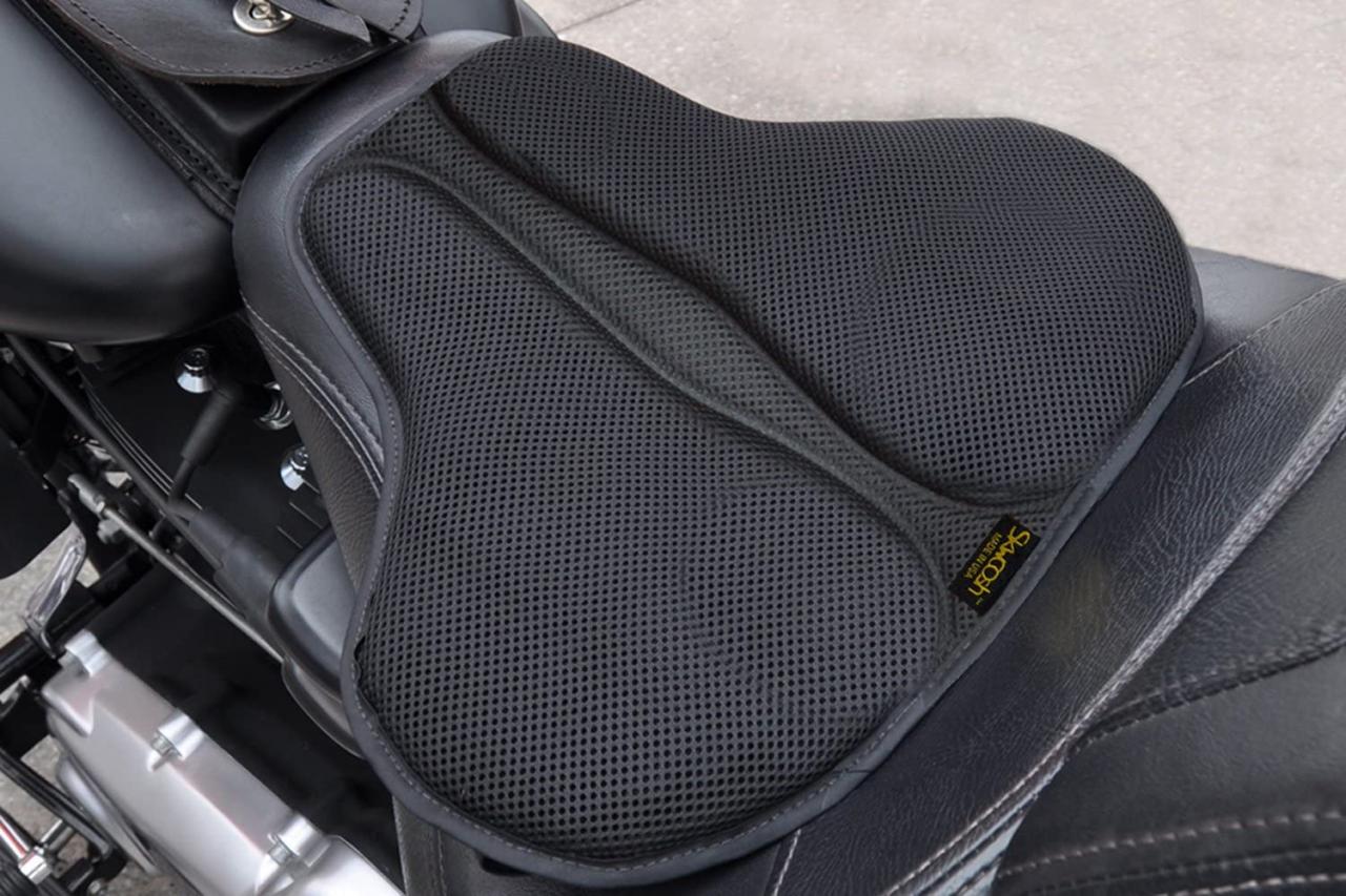 Skwoosh Motorcycle Seat Cushion Gel Pads