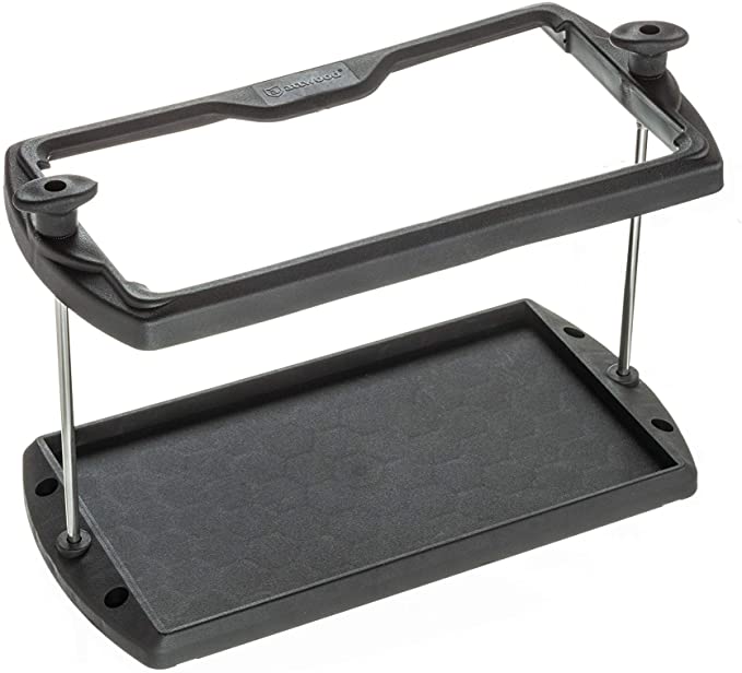 Attwood 9093-5 Battery Tray With Strap, 27/27M Series Battery, 12  3/8-Inches L x 7 1/8-Inches W, For Up to 10 1/2 Inches Tall in Dubai - UAE  | Whizz Sports & Fitness Features
