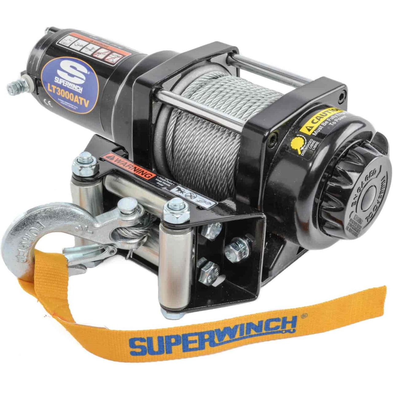 Where Would Ignition Wire of Superwinch LT3000 Run on a Non-ATV  Installation | etrailer.com