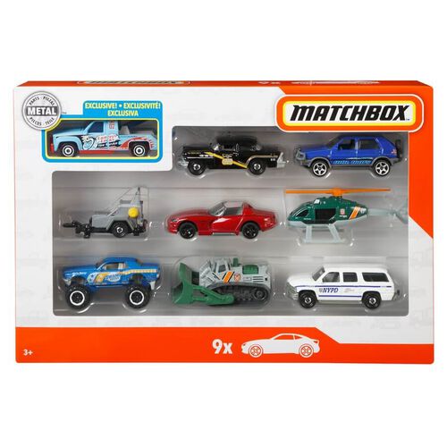 Buy Matchbox 9 Car Gift Pack, X7111 Online in Poland. B08P3WR78L