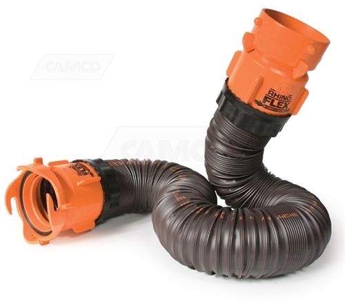 Camco RhinoFLEX 5ft RV Sewer Hose Extension Kit with Swivel Fitting, Extend  Your Sewer Hose to Fit Your Needs