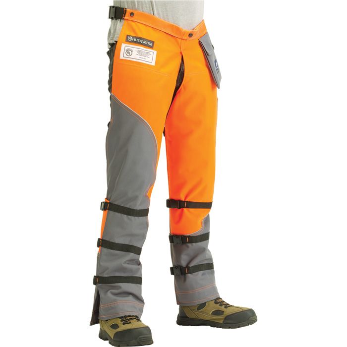 Husqvarna Forest Protective Chainsaw Chaps — Size 36–38, Model# 585488004  in 2021 | Chainsaw chaps, Chaps, Model