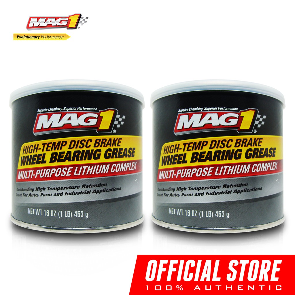 MAG 1 High-Temp Wheel Bearing Grease 1lb 453g MAG1 PN#720 Pack of 2 |  Shopee Philippines