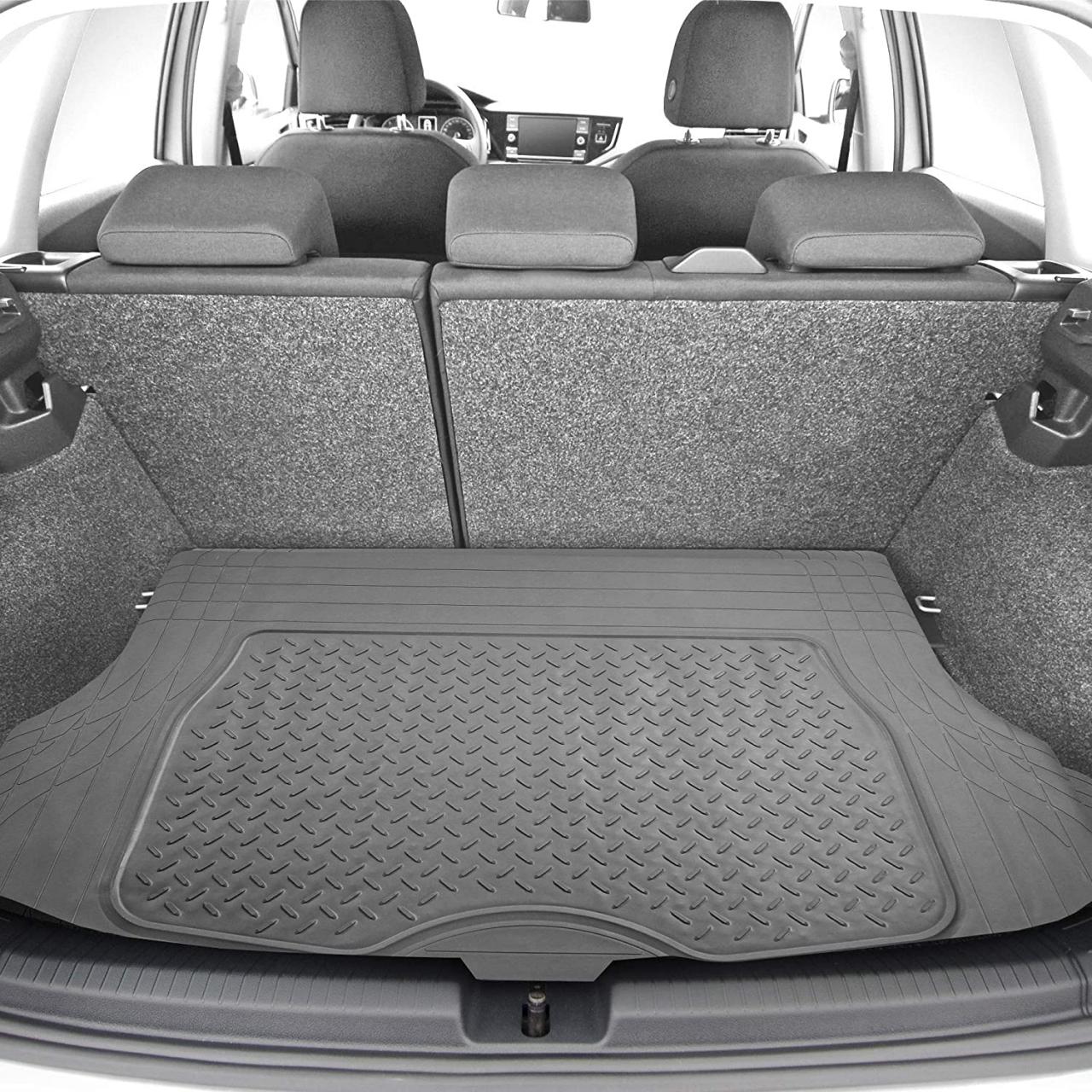 Buy FH Group Semi-Custom Liners Trimmable All Weather Full Set Car Floor  Mats (Gray) w. Premium Trimmable All Season Cargo Liner (Gray) - Universal  Fit for Cars Trucks and SUVs Online in