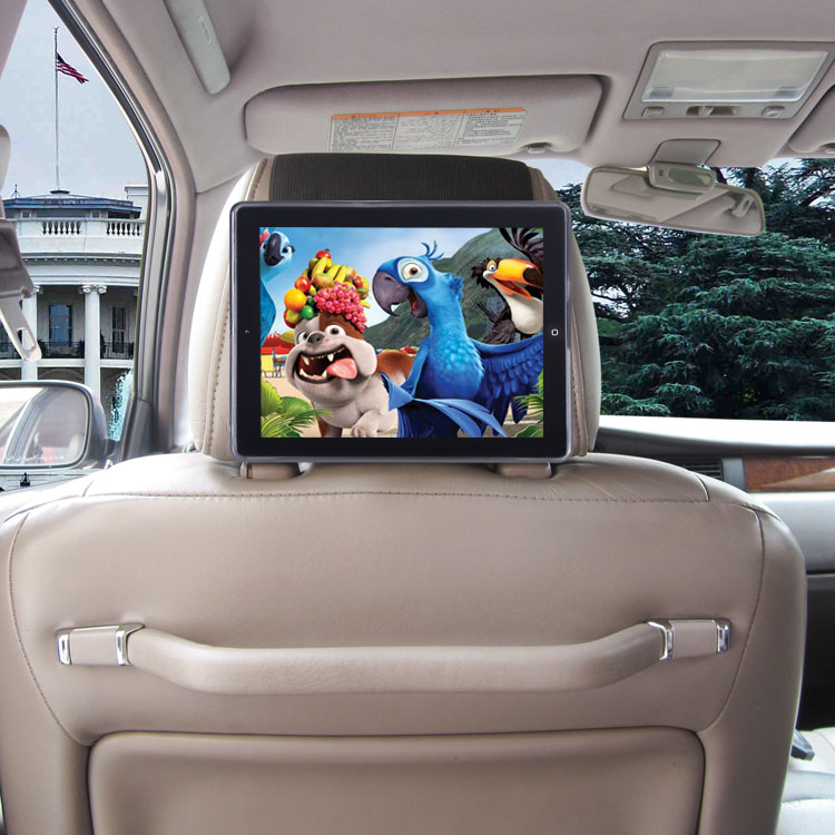 iPad Car Headrest Mount Black-Car Mount, Car Holder, iPad and Tablet  Accessories | Wanpool