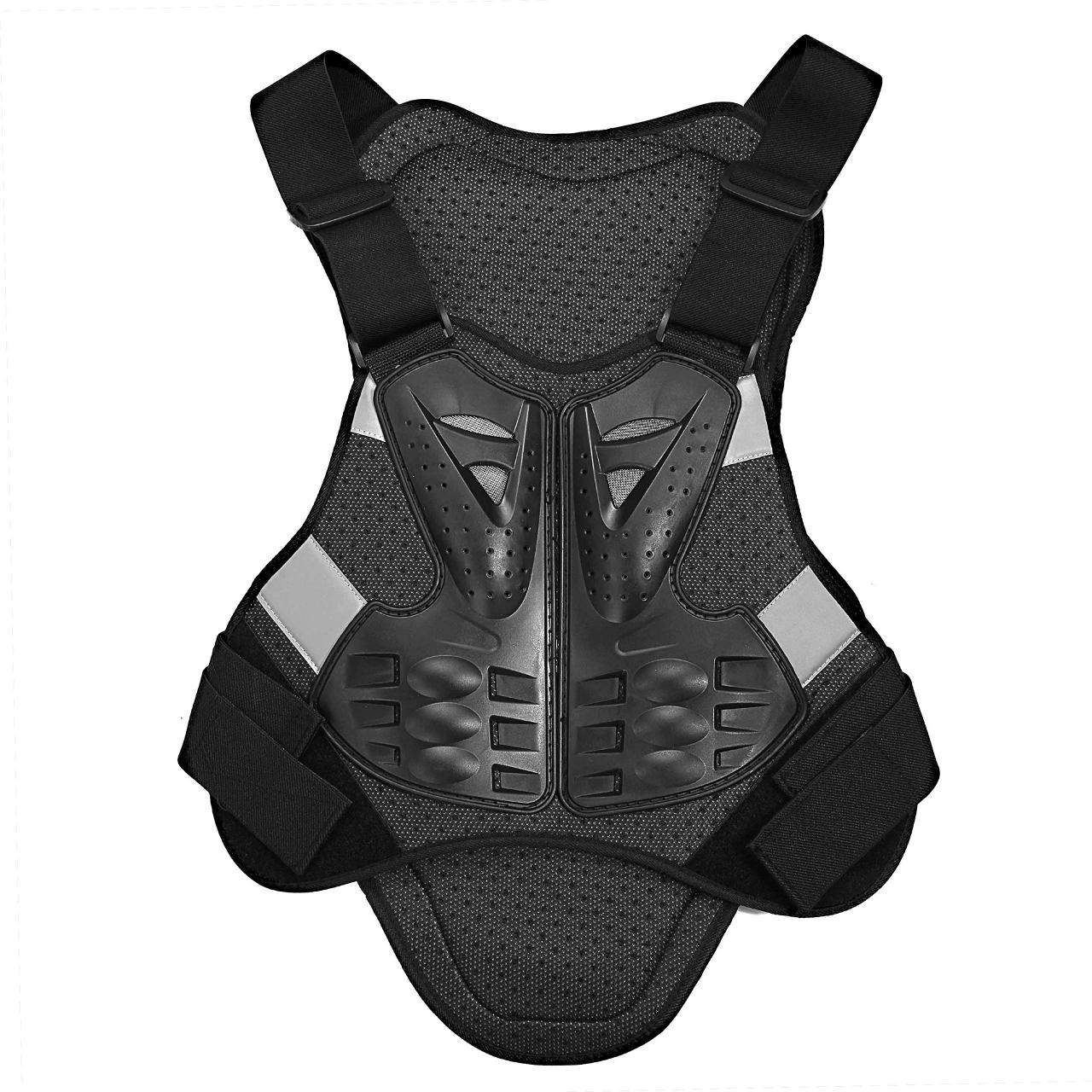 OHMOTOR Motorcycle Body Armor Motorbike Body Guard Vest Chest Back Protector  (Large)- Buy Online in Angola at angola.desertcart.com. ProductId :  78962930.