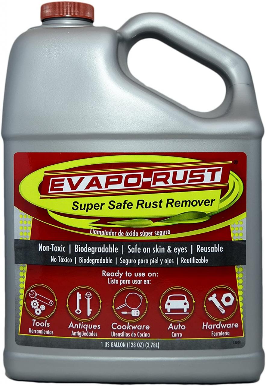 Evapo-Rust The Original Super Safe Rust Remover, Water-Based, Non-Toxic,  Biodegradable, 1 Gallon,Gray,ER012: Buy Online at Best Price in UAE -  Amazon.ae