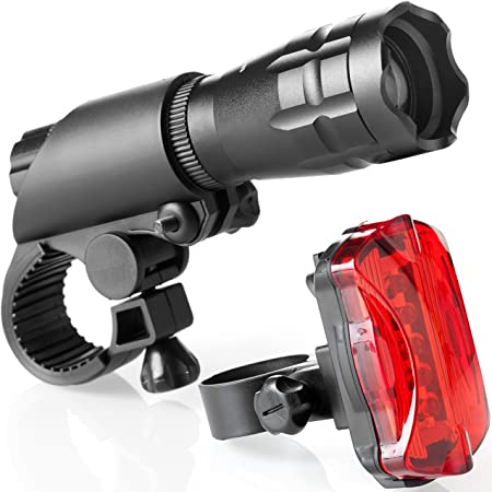 TeamObsidian Bike Light Set - Super Bright LED Lights for Your Bicycle -  Easy to Mount Headlight and Taillight with Quick Release System - Best  Front and Rear Lighting - Fits All Bikes : Amazon.co.uk: Sports & Outdoors