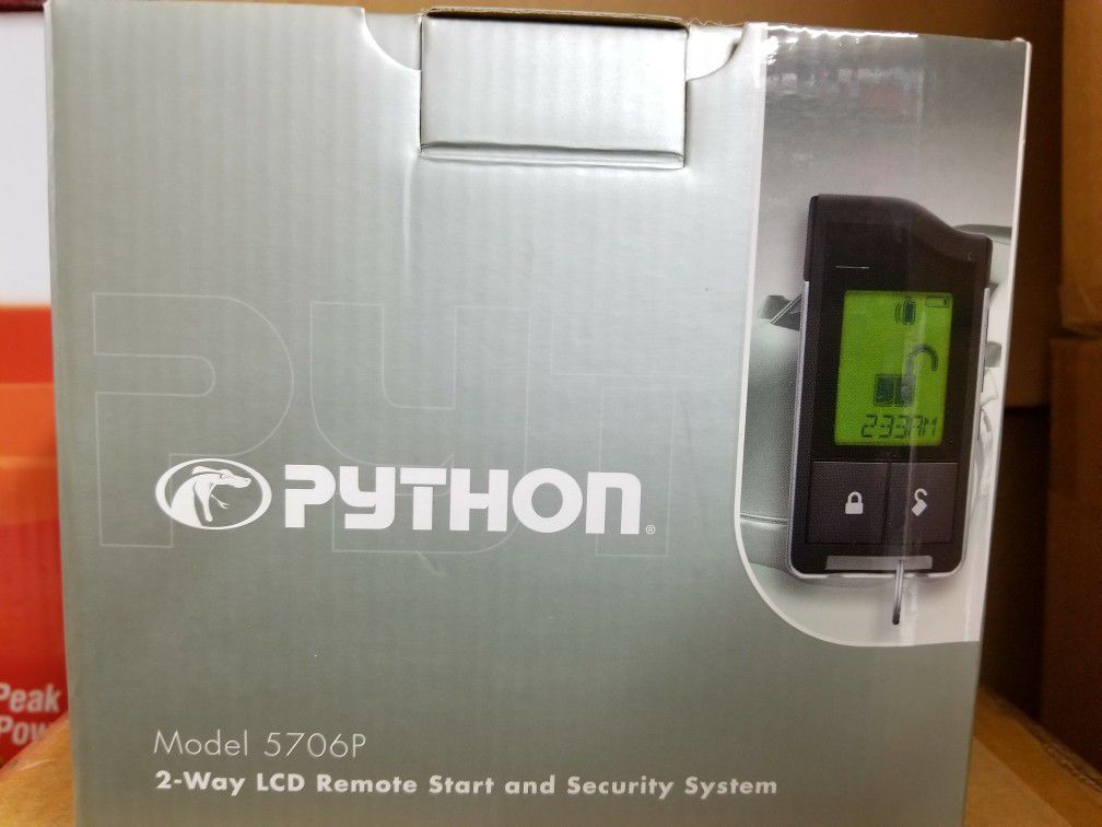 Python 1 MILE RANGE Responder LC3 SST 2-Way Security with Remote Start  System Car Alarm for Sale in Arlington, TX - OfferUp