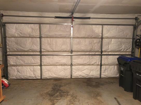 Owens Corning Garage Door Fiberglass Insulation Kit 22 In 8-Panels X 54 In.  Business & Industrial Insulation