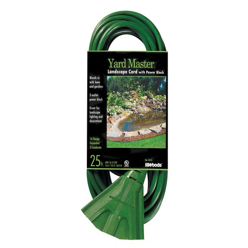Orange Woods 825 14/3 25-Foot Outdoor Multi-Outlet Extension Cord Cables  Electronics urbytus.com