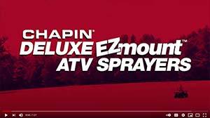 97300E: 15-Gallon 12v Dripless EZ Mount ATV Spot Sprayer