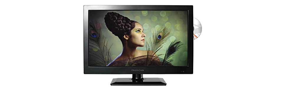 Proscan 19-Inch LED HDTV with Built-In DVD Player (PLEDV1945A) : PROSCAN:  Amazon.ca: Electronics