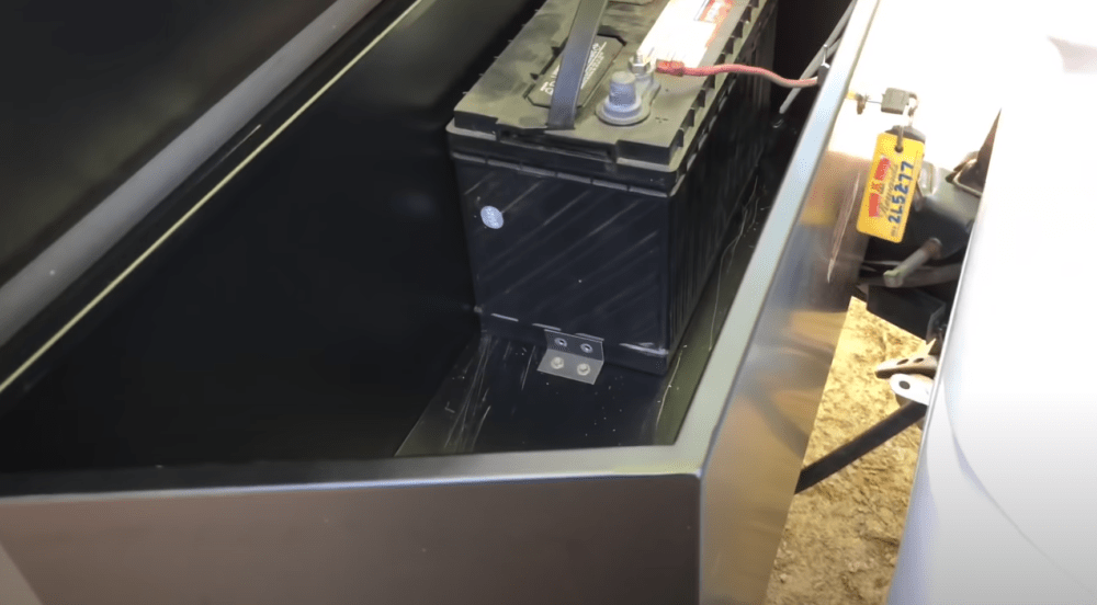 Aluminum Trailer Tongue Storage Tool Box with Lock