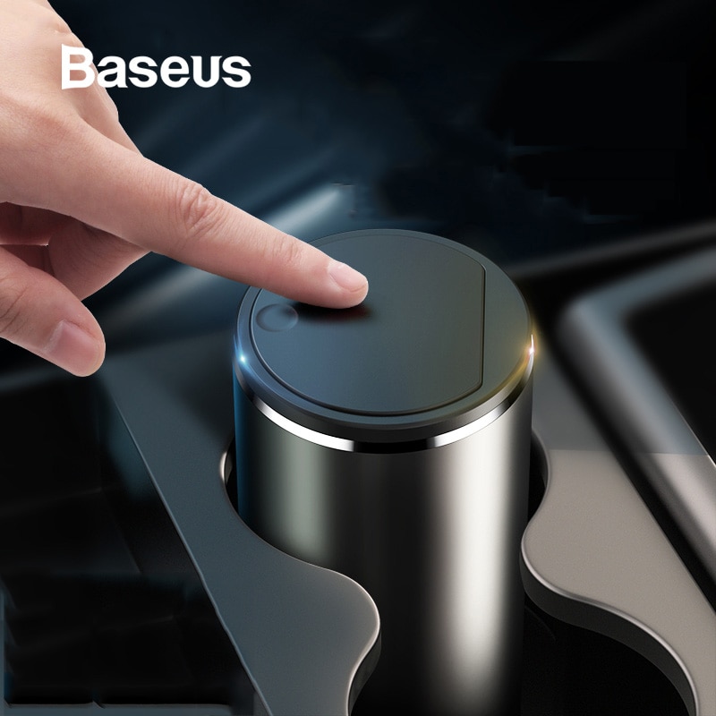 Baseus Alloy Car Trash Can - Baseus Official Online Store