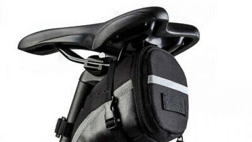 Lumintrail Strap-on Bike Saddle Bag Bicycle Cycling Under Seat Pack Medium  or Large Outdoor Recreation Bike Pack Accessories olharcidadao.com.br