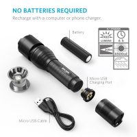 Anker Bolder LC40 LED Flashlight (2 PACK), Pocket-Sized LED Torch, Super  Bright 400 Lumens CREE LED, IP65 Water Resistant, 3 Modes High/Low/Strobe  for Indoors and Outdoors- Buy Online in Antigua and Barbuda