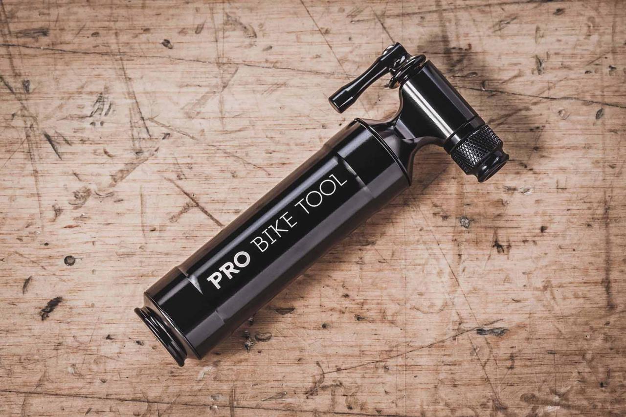 CO2 Inflator With Cartridge Storage Canister | CO2 Pump | Pro Bike Tool