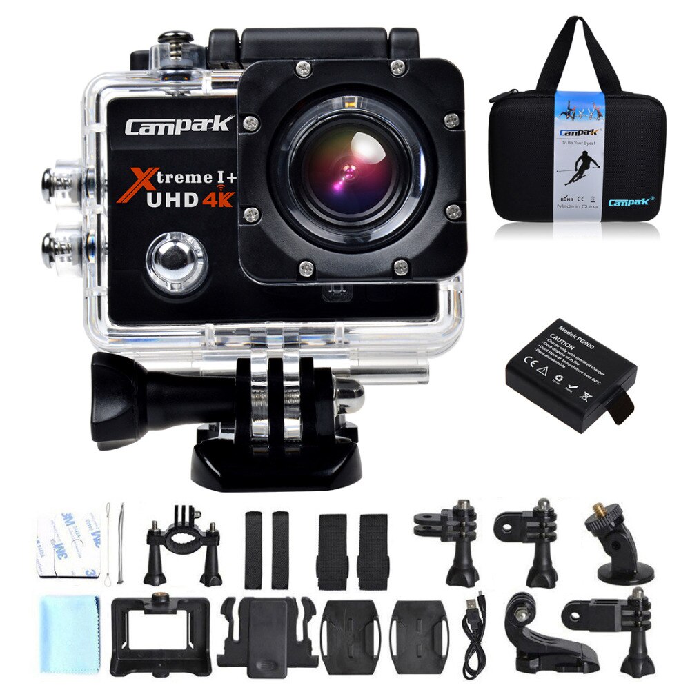 Buy Campark ACT74 Action Cam UHD 4K Waterproof Sport Camera WiFi Camcorder  as Go Pro Online in Hungary. 182751767647