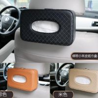 tunfo Car Sun Visor Tissue Box,Bling Bling Crystal Sparkling Napkin Holder,PU  Leather Backseat Tissue Case White Color Interior Accessories Consoles &  Organizers prb.org.af