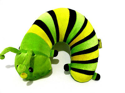 CRITTER PILLER KID'S Travel Buddy and Comfort Pillow Caterpillar Toy Plush  - .28 | PicClick