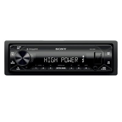 Sony High Power Single DIN In-Dash Bluetooth Digital Media Car Stereo  Receiver