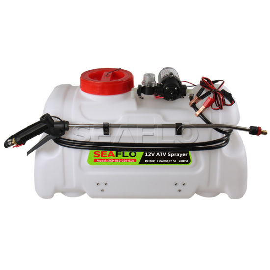 China Electric Sprayer for ATV Seaflo 50L 12V Electric DC Agriculture  Tractor Boom Sprayer - China Sprayer, Electric Sprayer