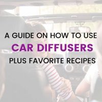 How to use an essential oil car diffuser. - By Oily Design