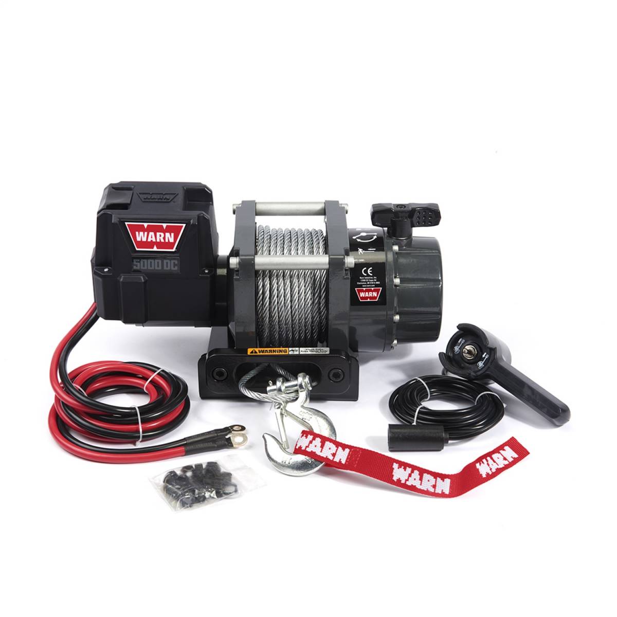 5000 DC Utility Winch, Warn, 99963 | Nelson Truck Equipment and Accessories