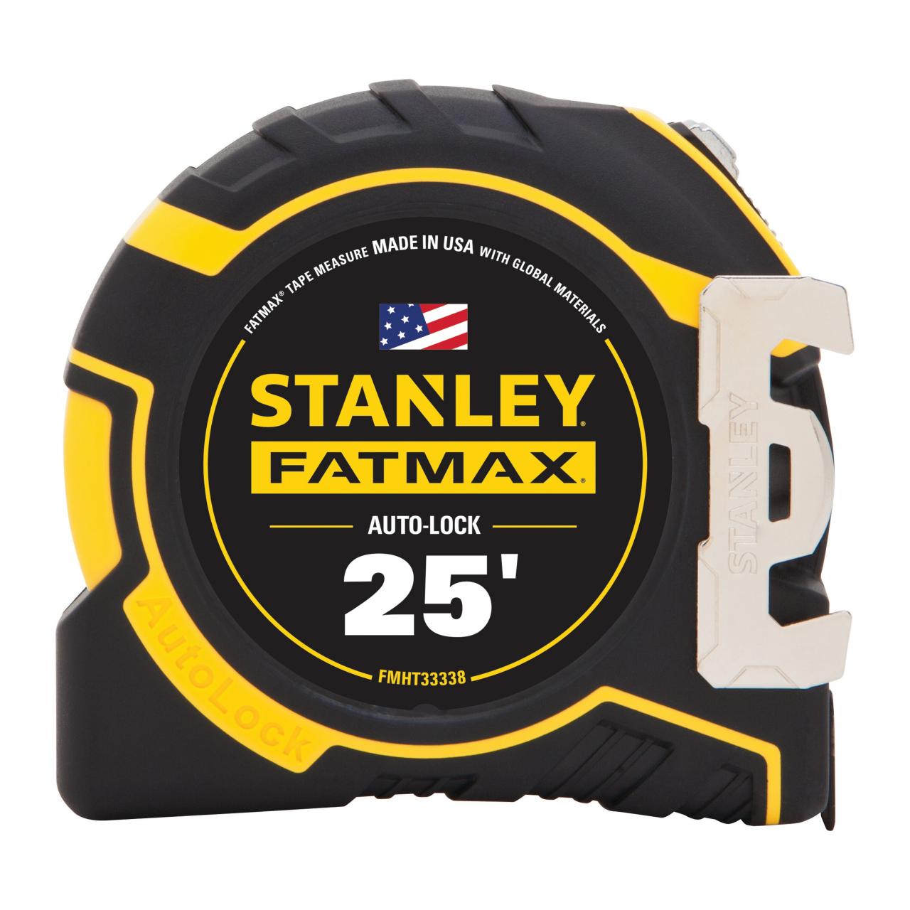 25 ft. FATMAX® Auto-Lock Tape Measure - FMHT33338 | STANLEY Tools