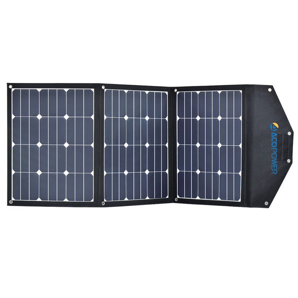 Review ACOPower 12V 105W Foldable Solar Panel Kit Monocrystalline