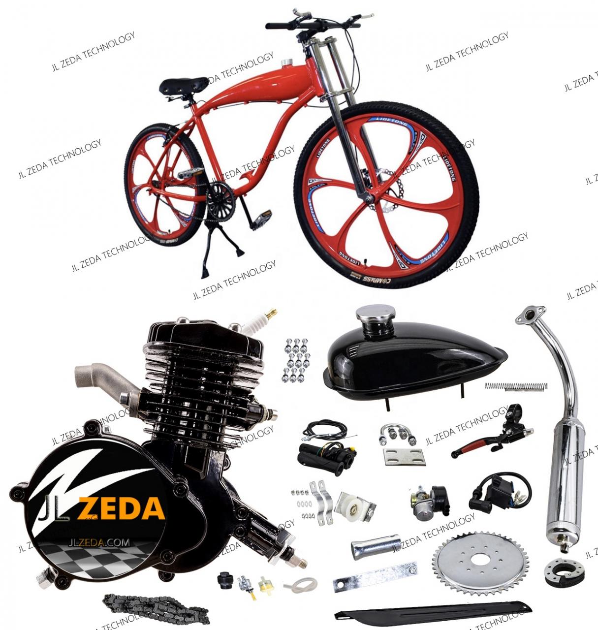Zeda Kit Motor Bicicleta 80cc Motorized Bicycle Engine Set - Buy Bicycle  Engine Kit,Kit Motor Bicicleta,Bicycle Engine Kit Product on Alibaba.com
