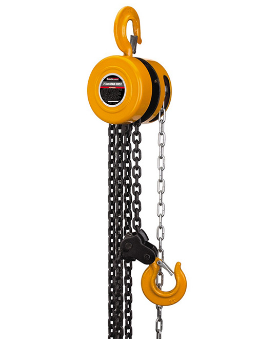 HaulMaster 2 ton chain hoist review | KnockOutEngine