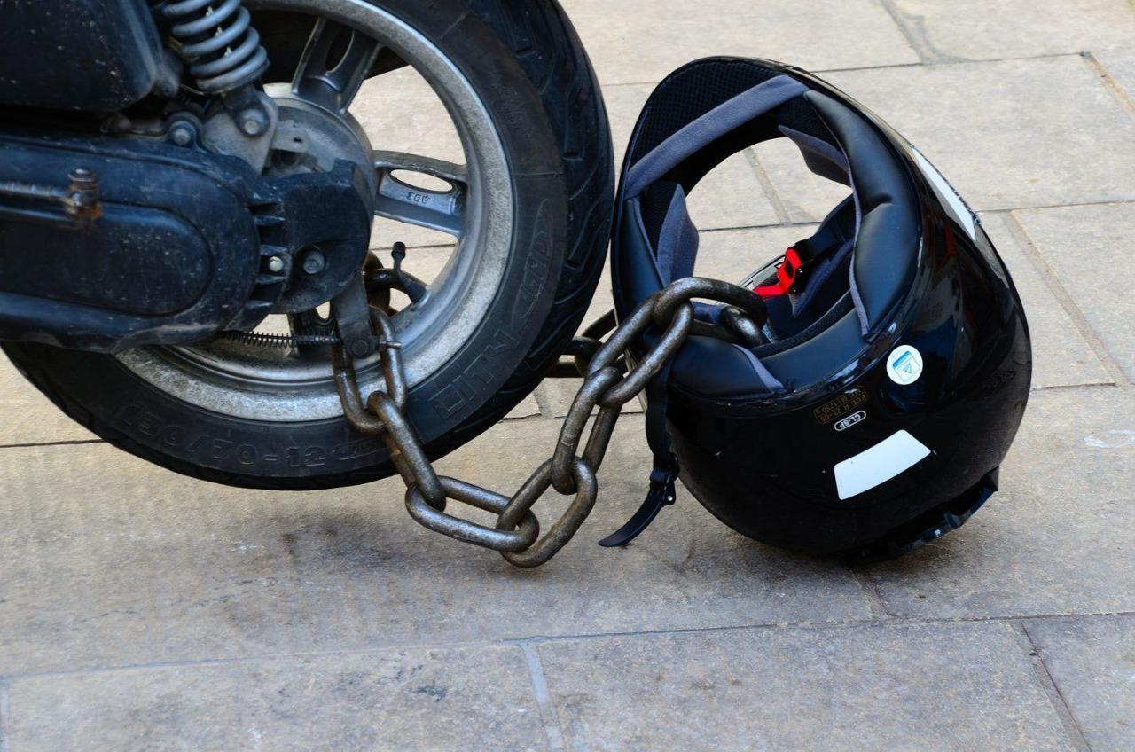 How to Use Motorcycle Helmet Lock?